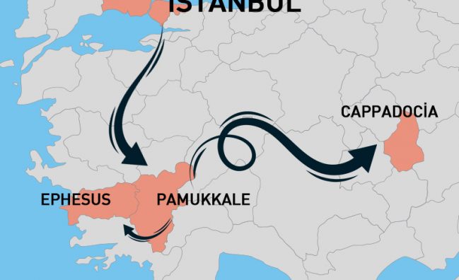 Triangle Turkey Tour (8 Days – 7 Nights)