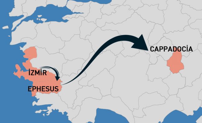 3 Days Cappadocia & Ephesus City Tour