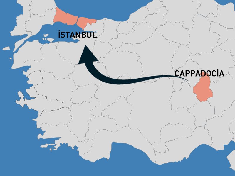 5 days Cappadocia and Istanbul highlights tour